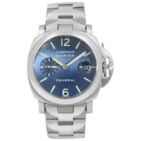 blue face panerai